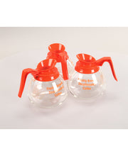 BLOOMFIELD DCF8913O3 DECANTER  W/ ORANGE HANDLE 3PK
