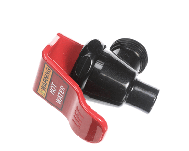 BUNN 03260.1026 KIT  FAUCET ASSEMBLY W/ RED HANDLE