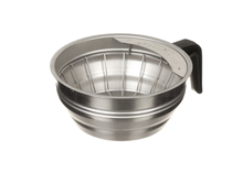 BUNN 20216.7000 FUNNEL ASSY SST BLACK HANDLE(SMALL)&