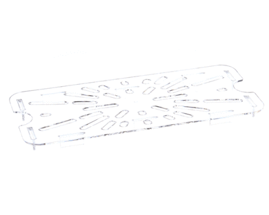 CAMBRO 30CWD-135 SHELF  DRAIN FOOD PAN 1/3 SIZE