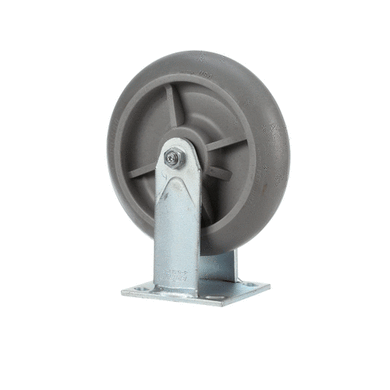 CARTER HOFFMANN 18301-8314 8IN GREY RIGID RUBBER PERFO