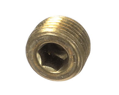 CHAMPION - MOYER DIEBEL 113705 PLUG 1/2NPT BRASS ALLEN HEAD COUNTERSUNK