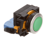CHAMPION - MOYER DIEBEL 115019 PUSHBUTTON ASSEMBLY GREEN FLUSH IDEC