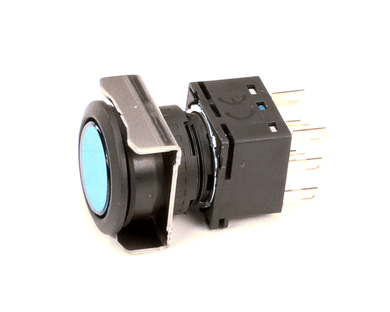 CHAMPION - MOYER DIEBEL 115617 SWITCH CYC MOMEN BLU PB 16MM DPDT FLSH M