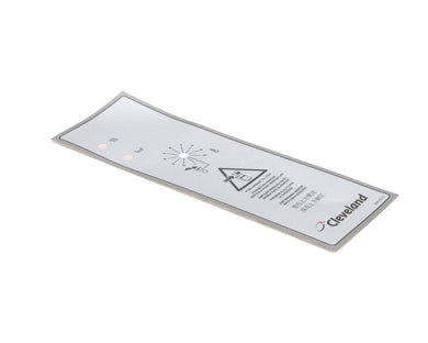 CLEVELAND KE95555-1 LABEL; FRONT PANEL (KET)