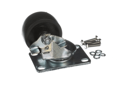 CRES COR 0569310BK CASTER 2-1/2D  PLATE  POLYOLEFIN