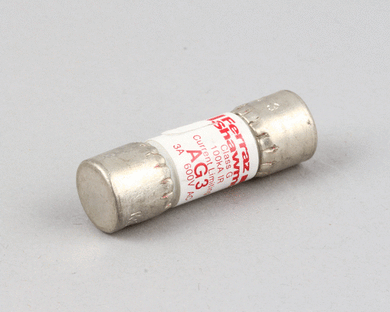 CRES COR 0807058 FUSE 3A 13/32 X 1-5/16 (FOR REPL. ONLY)