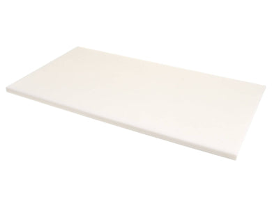 DELFIELD 15X27.25X.75 CUTTING BOARD WHITE