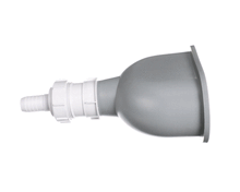 DELFIELD 1708934 SINK OVAL CUP WITH SPIGOT ADAPTER ASSEMBLY