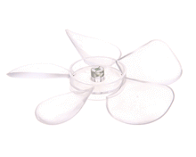 DELFIELD MCC2FAB-0241-019 BLADE  FAN  LEXAN  5- 9/16