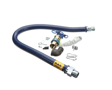 DORMONT 16100BPQR48 1 DIA.  48 BLUE HOSE  SNAPFAST  1 ELBOW  RESTRAI
