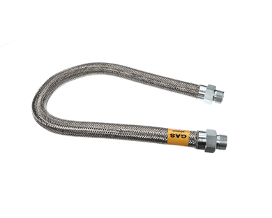 DORMONT 16125B48 BRAIDED GAS CONNECTOR -- 1-1/4 DIA.  48