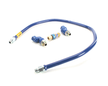 DORMONT 1650BPQ2S60 1/2 DIA.  60 BLUE HOSE  SNAPFAST  2 SWIV