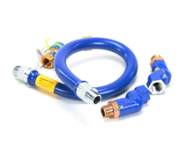 DORMONT 1675BPQ2S36 3/4 DIA.  36 BLUE HOSE  SNAPFAST  2 SWIV