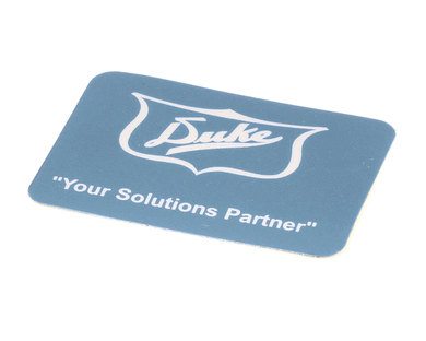 DUKE 175557 LABEL DUKE MANUFACTURING