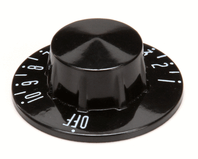 DUKE 178525 KNOB Z346207300 BLACK W/WHITE