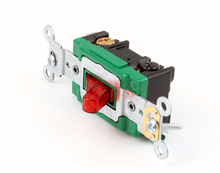 DUKE 212792 SWITCH  30 AMP RED TOGGLE 120-277V AC 2