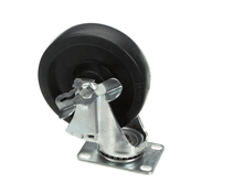 DUKE 214524 CASTER 5 SWIVEL W/BRAKE
