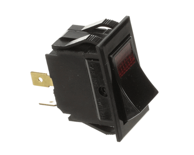 DUKE 222006 SWITCH FULL SIZE ROCK RED DPST ON-OFF 4