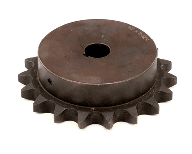 DUKE 312829 SPROCKET 60BS18 3/4BORE W/KEYWAY &2 SET