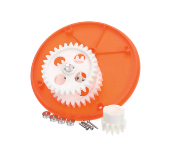 DYNAMIC MIXER 1812 SMALL COVER W/ HANDLE AND GEAR