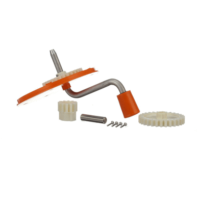 DYNAMIC MIXER 2812 SMALL COVER W/ HANDLE & DRIVE GEAR