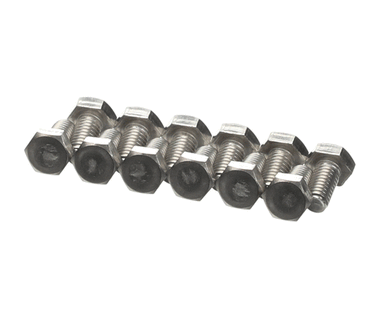 EDLUND S049-12 SCREW  10-32 X 3/8 S/S HEX HEA