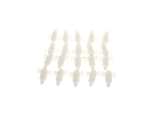 ELECTROLUX PROFESSIONAL 0C3751 SPACER  SET 20 PIECES