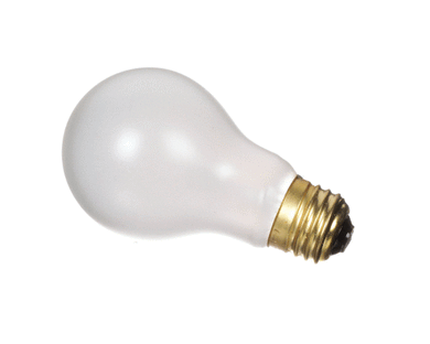AMERICAN FOODSERVICE E005 OVEN LIGHT BULB  120 VOLT  40 WATT  COAT