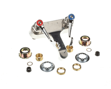FISHER 58750 SS FAUCET 4DWH LAV
