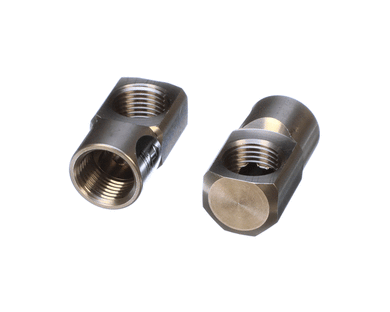 FISHER 71447 SS CLOSE ELBOW 1/2F 2EA