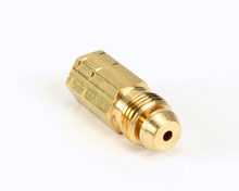 FRYMASTER 8100502 FITTING BRASS 1/8 TUBE