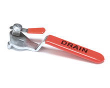 FRYMASTER 8101567 HANDLE  DRN VALVE R WITH LOCK PIN