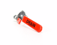 FRYMASTER 8101568 HANDLE  DRN VALVE L WITH LOCK PIN