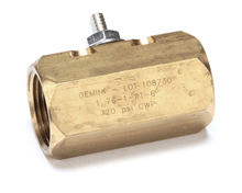 FRYMASTER 8103569 VALVE  DRAIN BRASS 1 NPT