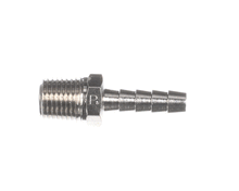 FRYMASTER 8103770 FITTING 1/4 X 1/4 HOSE BARB NP