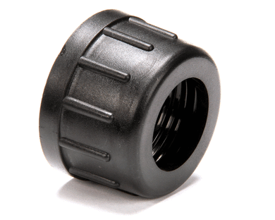 FOLLETT 00902338 CAP  NUT  ICE HOSE COUPLING  BLACK