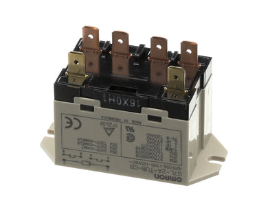 FOLLETT 00133272 RELAY  25A  120V  DPST-NO 1/4 QUICK CONNECT OMRON