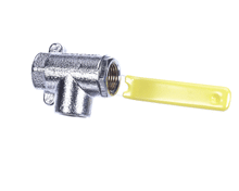 GILES 45755 VALVE  3-WAY  1/2NPT  NICKEL PLATED