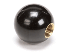 GARLAND 4526335 BALL KNOB 1-7/8 BLACK