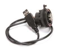 GARLAND 4532040 USB CABLE ASSEMBLY C/W LOCK NUT