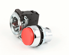 GLOBE X10050 STOP BUTTON NON-ILLUMINATED