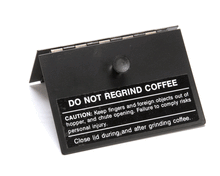 GRINDMASTER CECILWARE 88704BK ASSEMBLY  LID  BI-FOLD  BLACK  810