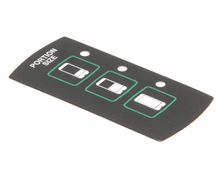 GRINDMASTER CECILWARE A546-383 DECAL  TOUCHPAD ICB SELECT
