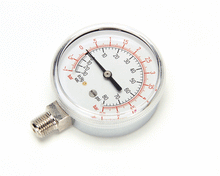GROEN Z084208 GAUGE COMPOUND PRESSURE W/DUAL