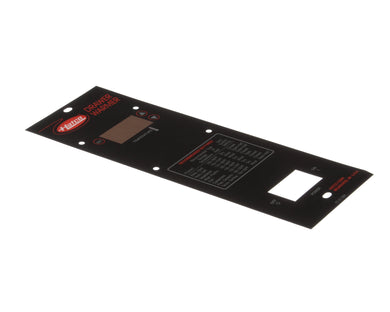 HATCO 07.01.284.00 CONTROL PANEL LABEL HDW ITC