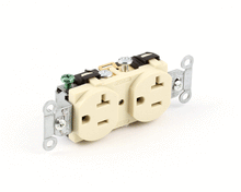 HUBBELL LIGHTING CR20I DUPLEX RECEPTACLE