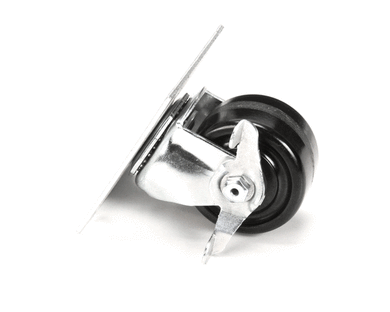 HENNY PENNY 58138 CASTER 3 DIA 4 HT SWIVEL W/BRK