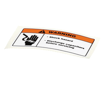 HOBART 00-438131-00174 LABEL WARNING