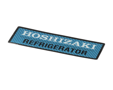 HOSHIZAKI 3B0043-01 LABEL-REACH-IN REFRI